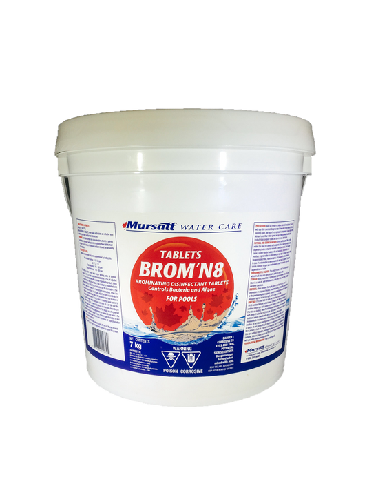 Mursatt: BROM’N8 – TABLETS 20 g bromine tablets