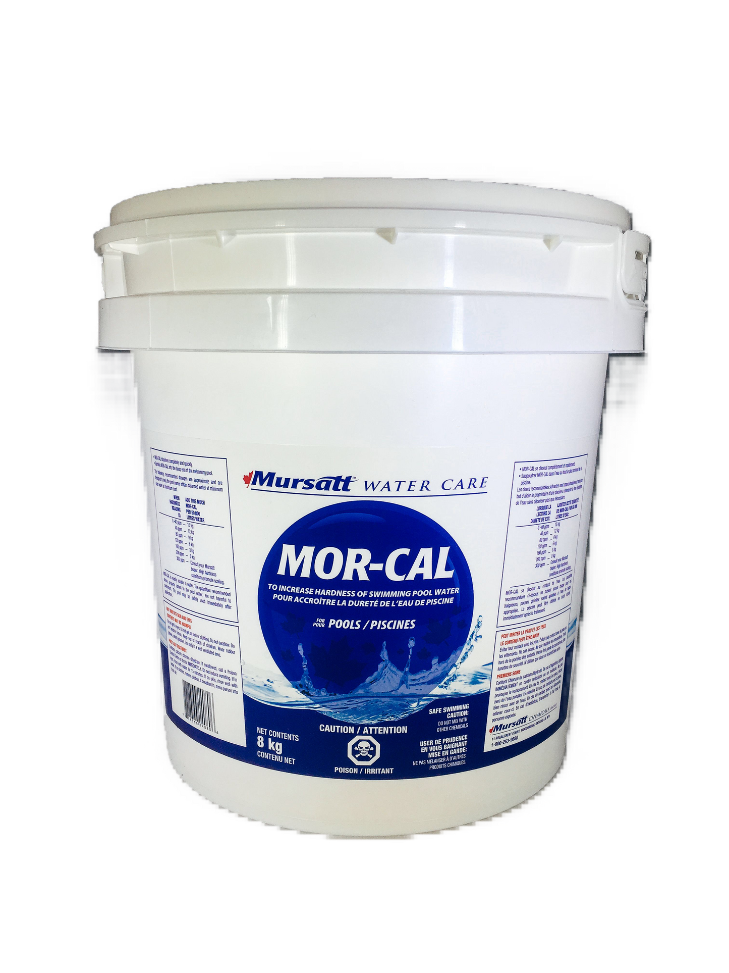 Mursatt: MOR-CAL Granular Calcium Hardness increaser
