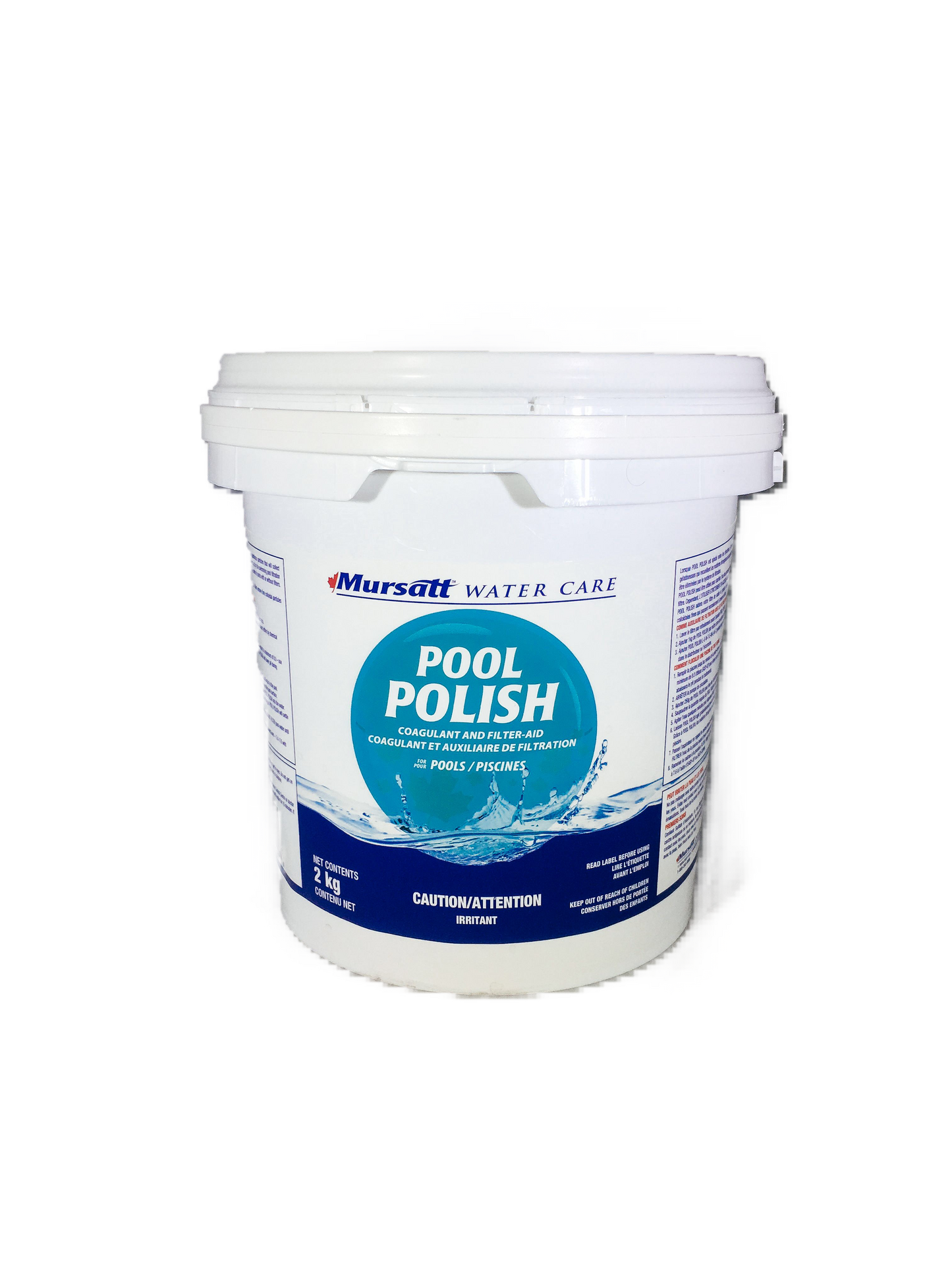 Mursatt: POOL POLISH Floc treatment and filter aid (sand filters)