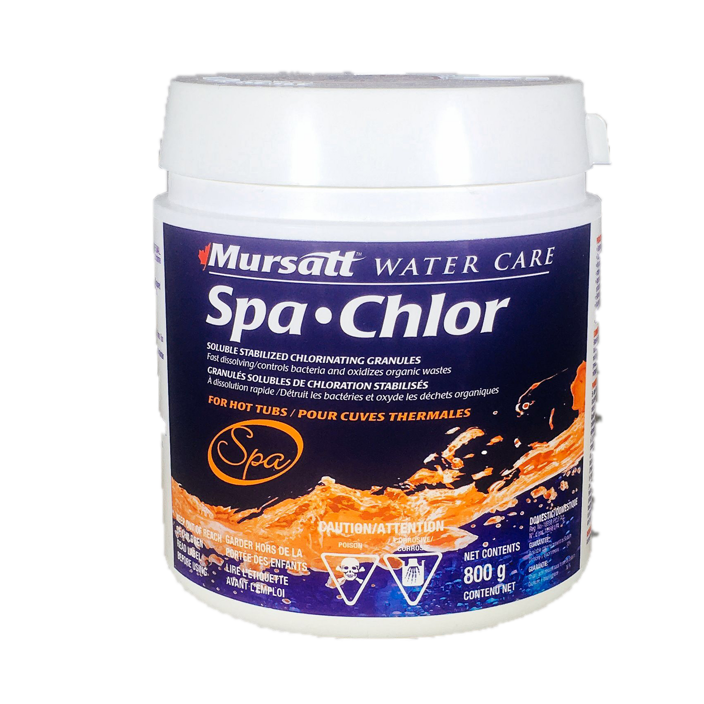 Mursatt: SPA-CHLOR Fast dissolving, stabilized chlorinating