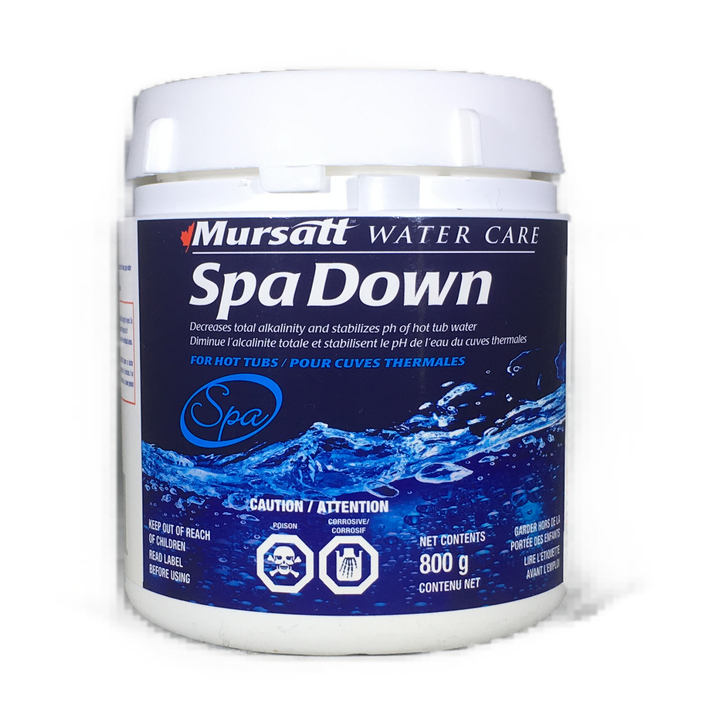 Mursatt: SPA DOWN Decreases Total Alkalinity & pH