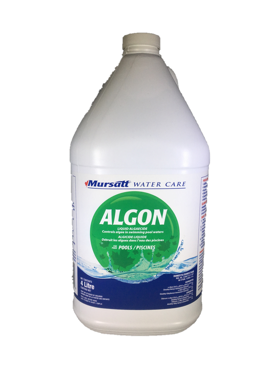 Mursatt: ALGON 10% algaecide (dual quat)